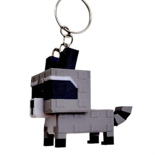 3D Брелоки ROBLOX RACCOON / ЄНОТ GAG KEYCHAIN.  РОБЛОКС, 3D друк  мініатюра фото 1