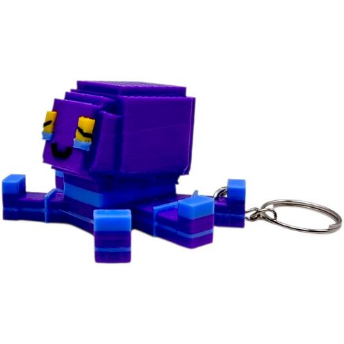 3D Брелоки ROBLOX OCTOPUS / ВОСЬМИНІГ GAG KEYCHAIN, 3D друк  мініатюра фото 1