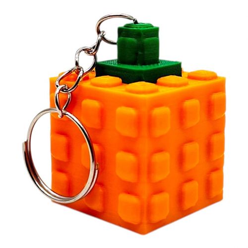 3D Брелоки ROBLOX PUMPKIN / ГАРБУЗ GAG KEYCHAIN, 3D друк  мініатюра фото 1