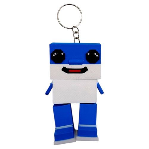 3D Брелоки ROBLOX LOS TRALALERITOS / АКУЛА SAB KEYCHAIN, 3D друк  мініатюра фото 1