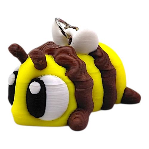 3D Брелоки "CUTE BEE / Мила БДЖІЛКА", Keychain, 3D друк  мініатюра фото 1