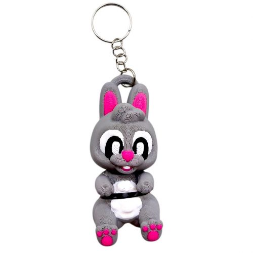 Cute Bunny Keychain / Кролик Keychain  мініатюра фото 1