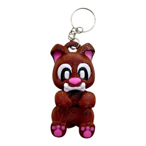 3D Брелоки CUTE DOG KEYCHAIN / СОБАЧКА KEYCHAIN, 3D друк  мініатюра фото 1