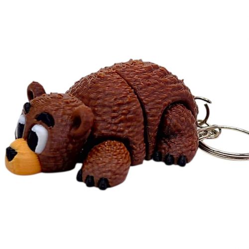 Cute Bear / Ведмедик Keychain  мініатюра фото 1