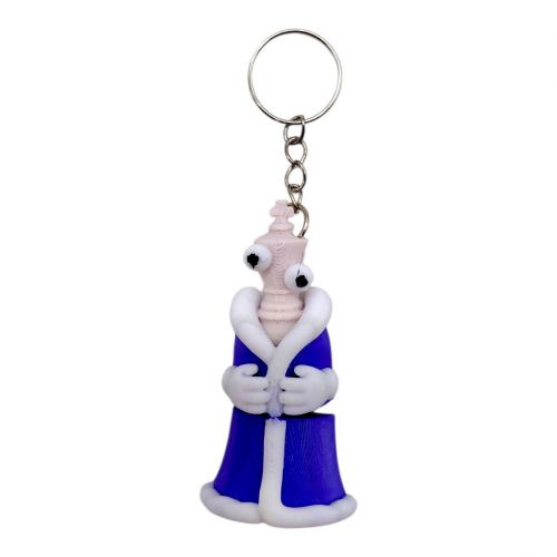 3D Брелоки FLEXI KINGER The Amazing Digital Circus / КІНГЕР ЦИФРОВИЙ ЦИРК KEYCHAIN, 3D друк  мініатюра фото 1