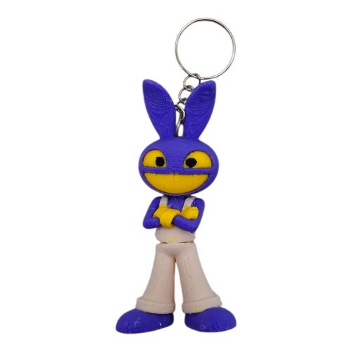 3D Брелоки FLEXI JAX (The Amazing Digital Circus) / ДЖАКС ЦИФРОВИЙ ЦИРК KEYCHAIN, 3D друк  мініатюра фото 1