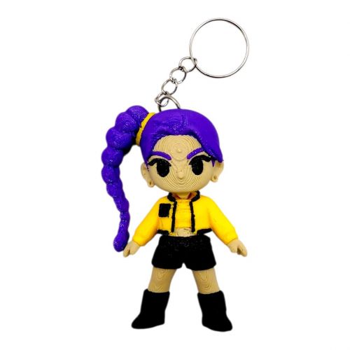 3D Брелоки HERO K-POP RUMI Кейпоп-мисливиці на демонів / РУМІ KEYCHAIN Demon Hunters, 3D друк  мініатюра фото 1