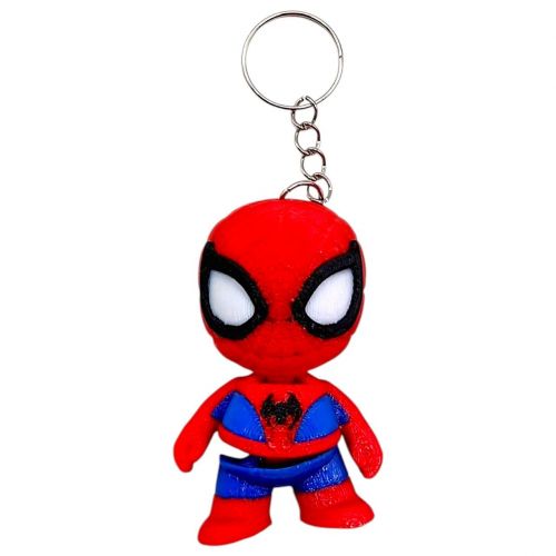 3D Брелоки "SPIDER MAN Marvel / ЛЮДИНА-ПАВУК Марвел "ГОЛОВАСТИК", Keychain, 3D друк  мініатюра фото 1