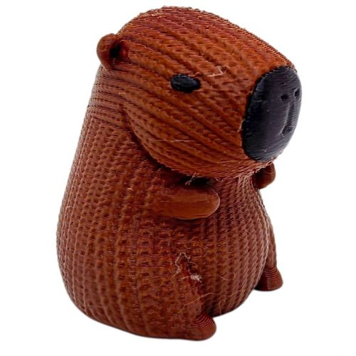 3D Брелоки "CAPYBARA KEYCHAIN/ КАПІБАРА, ВЕЛИКА", Keychain, 3D друк  мініатюра фото 1