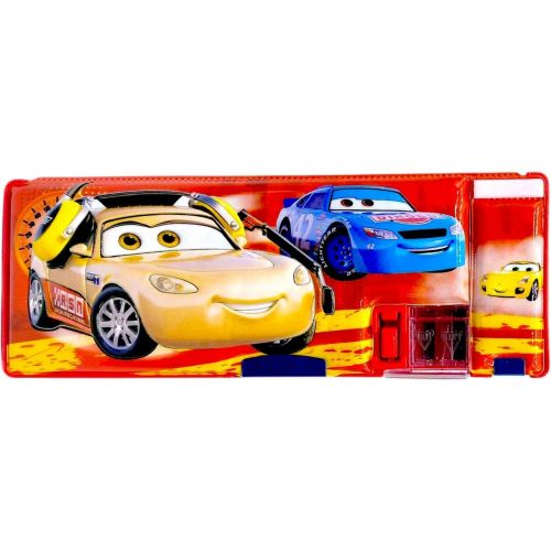 Пенал 3D "ТАЧКИ / The Cars" Червоний фото
