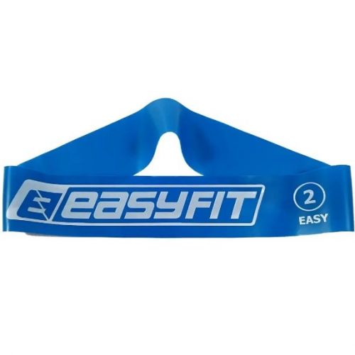 Гумове кільце Easyfit #2, синій (для занять фітнесом, йогою, пілатесом і кросфітом)  мініатюра фото 1