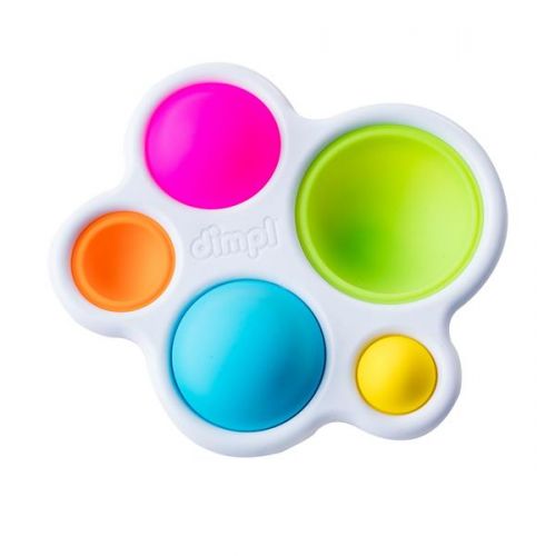 Іграшка-антистрес Fat Brain Toys dimpl Натисніть на кулю, SIMPLE DIMPLE  мініатюра фото 1