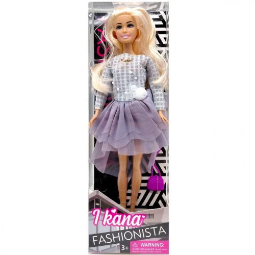 Уценка. Кукла "Fashionista" 28 см (Серый) - РОЗБИТЕ ПАКУВАННЯ фото