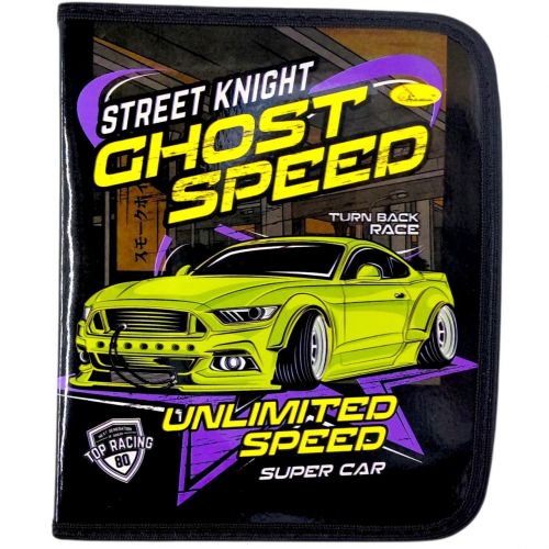 Папка для зошитів на блискавці "GHOST SPEED"  мініатюра фото 1