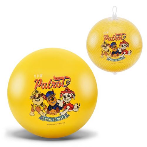 Мяч резиновый, 15 см, Paw Patrol / Щенячий патруль, 50 гр (Желтый)  мініатюра фото 1