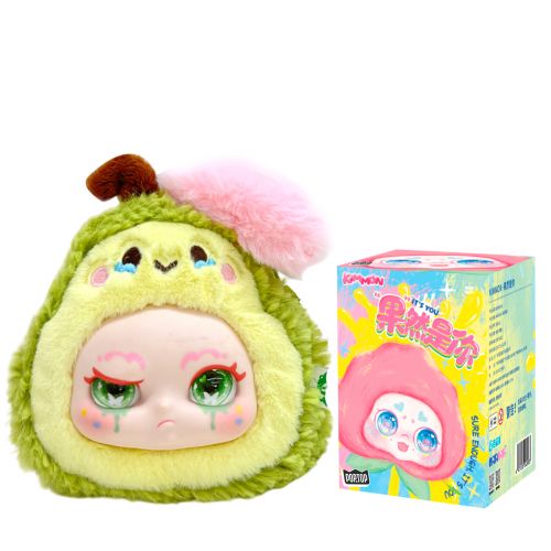 Коллекционная мягкая игрушка с кольцом POP TOP Kimmon - Забавные фрукты  мініатюра фото 1