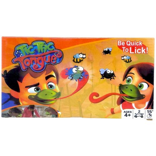 Настільна гра Tic Tac Tongue, (висувні язички, карти із завданнями)  мініатюра фото 1