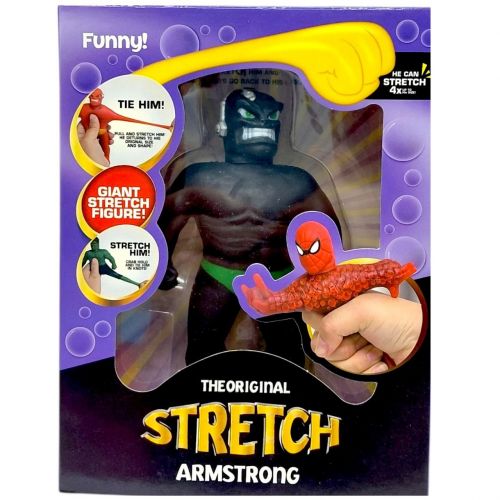 Іграшка-тягучка "Stretch Armstrong: Герої Marvel, Марвел - ПРИБУЛЕЦЬ" (ЧОРНИЙ)  мініатюра фото 1
