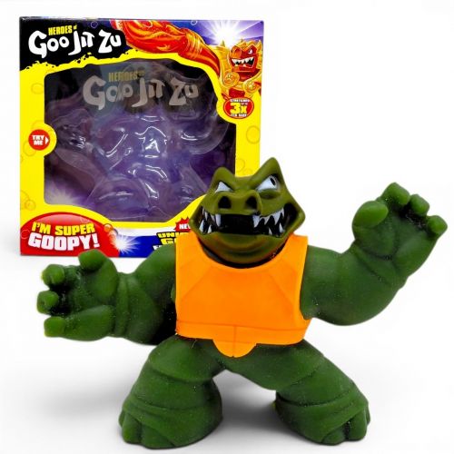 Іграшка-тягучка "Heroes of Goo Jit Zu" КРОКОДИЛ  мініатюра фото 1