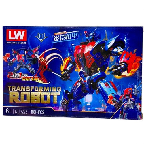 Конструктор "Трансформери / Transformers" (ВИД 1), синій фото
