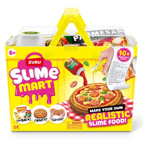 Ігровий набір зі слаймами Slime Mart серії Shopping Basket – Піца  мініатюра фото 1