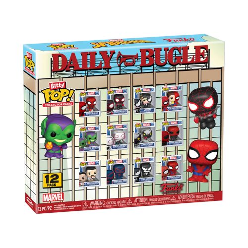 Набір ігрових фігурок Bitty POP! серії Людина-Павук (12 фігурок в ас. )  мініатюра фото 1