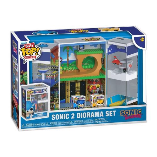 Ігровий набір Bitty POP! Boxes серії Сонік - Їжак Сонік  мініатюра фото 1