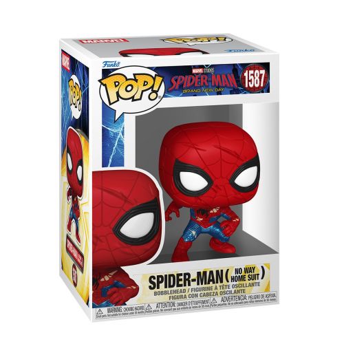 Ігрова фігурка Funko POP! серії Людина-павук: Абсолютно новий день - Людина-павук (після битви)  мініатюра фото 1