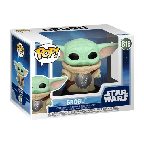 Ігрова фігурка Funko POP! серії Мандалорець - Ґроґу з бронею Брудорога  мініатюра фото 1