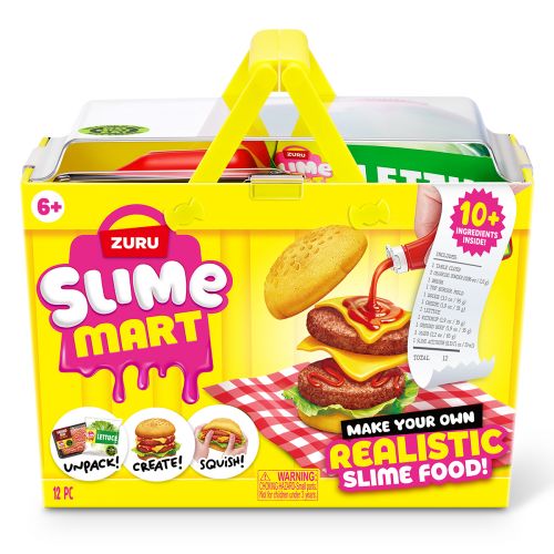 Ігровий набір зі слаймами Slime Mart серії Shopping Basket – Бургер  мініатюра фото 1