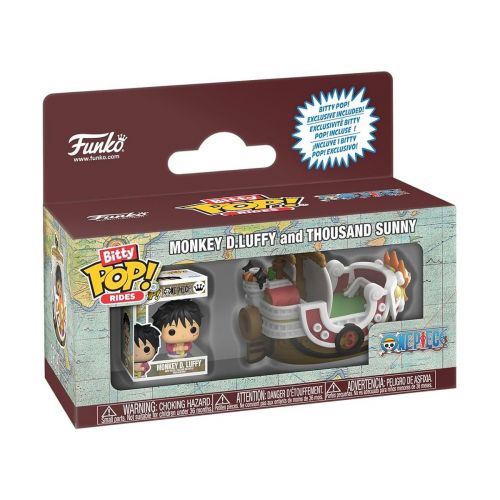 Набор фигурок Bitty POP! Ride серии Большой куш - Таузенд Санни и Луффи  мініатюра фото 1