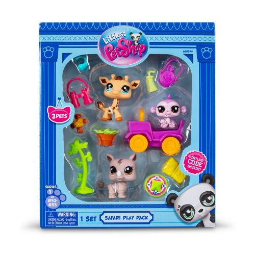 Игровой набор Littlest Pet Shop – Сафари  мініатюра фото 1