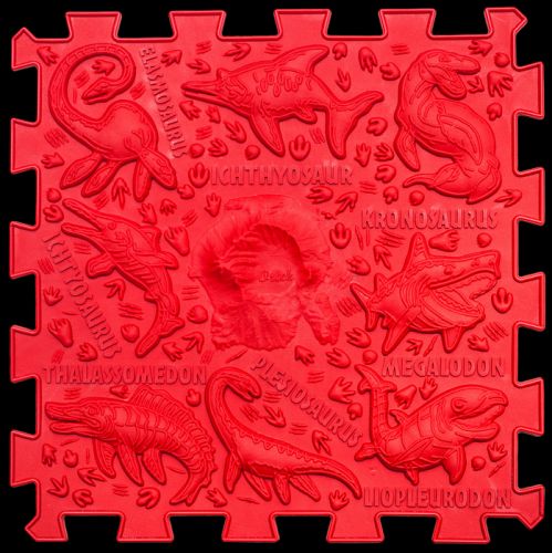 Килимок масажний  Пазли Мікс Аквазаври 1 елемент  мініатюра фото 1
