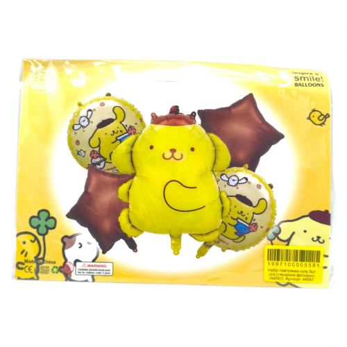 Набір повітряних куль 5шт для створення фотозони "Hello Kitty Pompompurin"  мініатюра фото 1