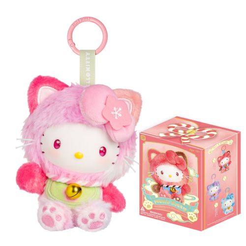 Мягкая игрушка-сюрприз на клипсе Pop Top Hello Kitty – Сказочные желания  мініатюра фото 1