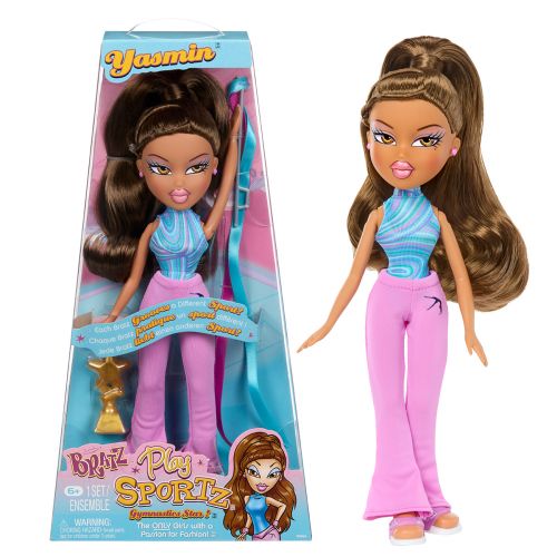 Ігровий набір Bratz серії Play Sportz – Гімнастка Ясмін  мініатюра фото 1