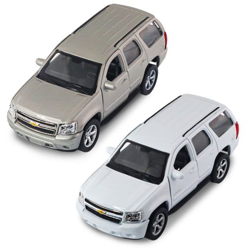 Автомодель - Chevrolet Tahoe 2008 (білий, сірий)  мініатюра фото 1