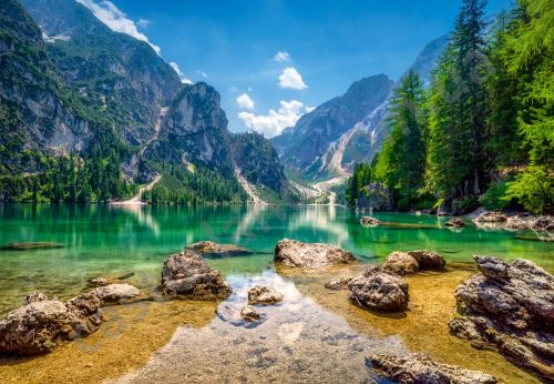 Пазлы  "Озеро в горах", 1000 элементов фото