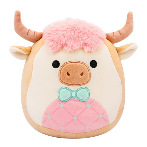 М'яка іграшка Squishmallows - Корівка Самсон (19 cm)  мініатюра фото 1