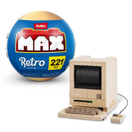 Конструктор в капсулі Max серії Retro S1 – Комп’ютер Макінтош  мініатюра фото 1