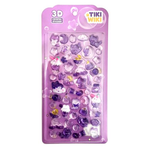 Набір 3D-наліпок Tiki Wiki серії Crystal – Тікі зоряні сни  мініатюра фото 1