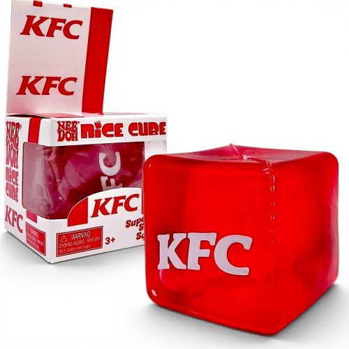 Сквіш антистрес "Кубик льоду" 5 см KFC  мініатюра фото 1