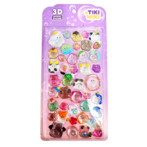 Набір 3D-наліпок Tiki Wiki серії Crystal – Тікі мрії  мініатюра фото 1