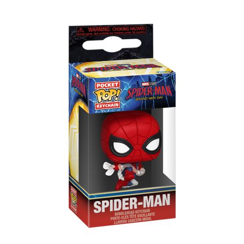 Ігрова фігурка на кліпсі Funko POP! серії Людина-павук: Абсолютно новий день - Людина-павук  мініатюра фото 1