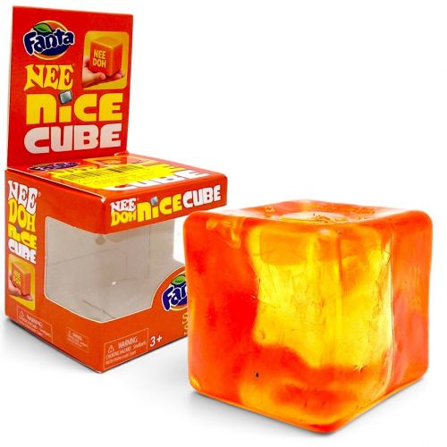 Антистресс Сквиш Nice Cube Orange Soda  мініатюра фото 1