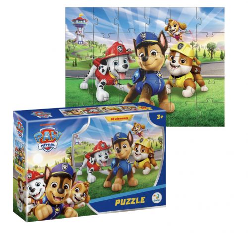 Пазл на 30 елементів «Патруль біля Вежі», Щенячий патруль / Paw Patrol  мініатюра фото 1
