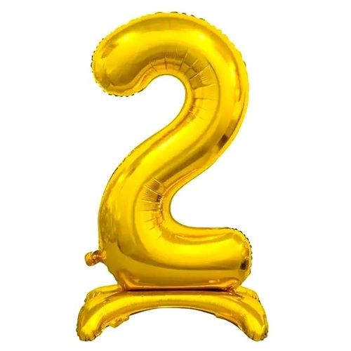 Кулька фольгована цифра "8" підлогова 80 см  мініатюра фото 1