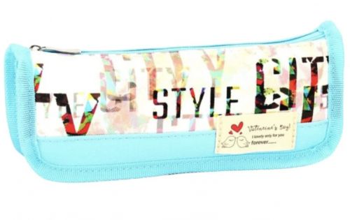 Пенал "Style" (голубой), 20.5х5х8 см фото