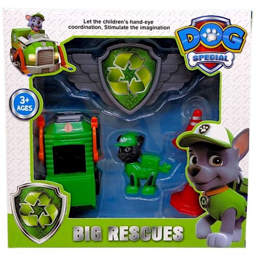 Игрушка герой "Щенячий патруль / Paw Patrol: Ро́кки / Rocky" фото