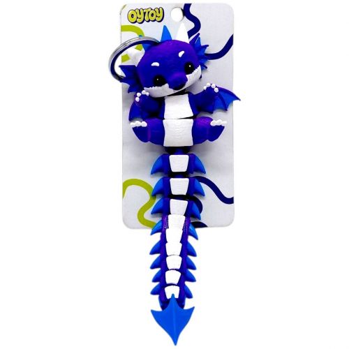 Брелок 3D друк "Flexi Dragon Long Tail/ Дракон Хвостик"  мініатюра фото 1